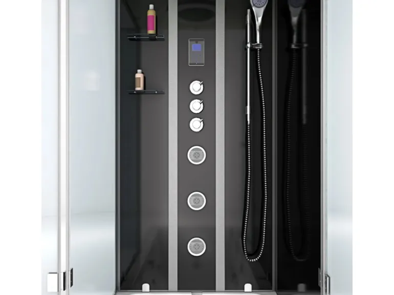 AcquaVapore Whirlpool Dusche Kombination K05-R33-WP Duschtempel 90x180