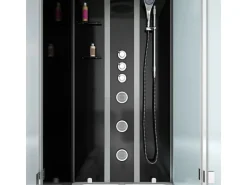 AcquaVapore Whirlpool Dusche Kombination K05-L32-WP Duschtempel 180x90