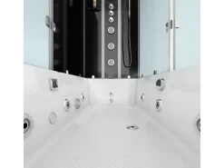 AcquaVapore Whirlpool Dusche Kombination K05-L32-WP Duschtempel 180x90