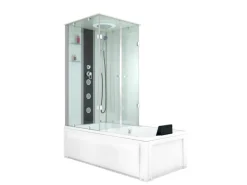 AcquaVapore Whirlpool Dusche Kombination K05-R00-WP-EC Duschtempel 90x180
