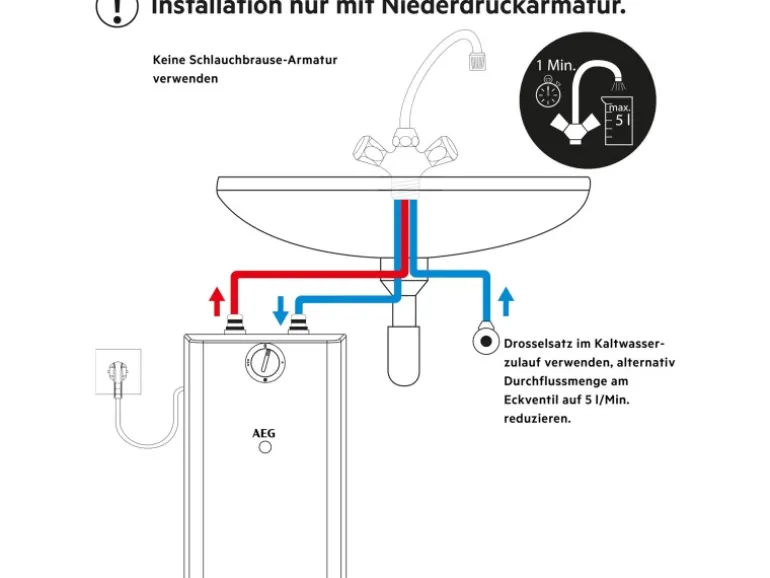 AEG Kleinspeicher U5 5 Liter