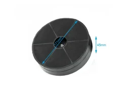 AIR2GO Aktivkohlefilter für Refsta K61 2 Stück