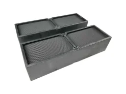 AIR2GO Regenerierbarer Aktivkohlefilter für AEG 4055550331 2 Stück