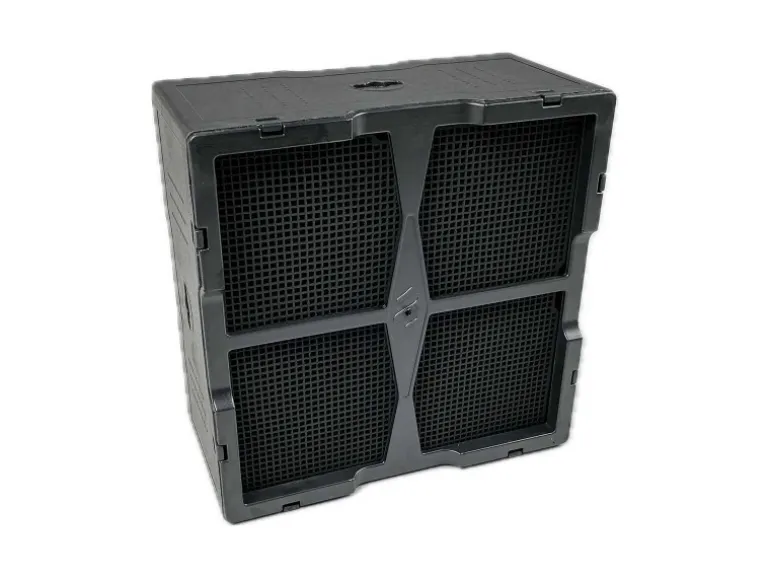 AIR2GO Regenerierbarer Aktivkohlefilter für Beko KIT0120952 und FCB0132356B 4 Stück