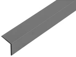Alberts Winkelprofil Aluminium Anthrazit 25 mm x 25 mm x 2000 mm