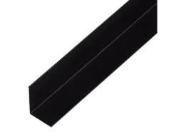 Alberts Winkelprofil Aluminium Schwarz 30 mm x 30 mm x 2000 mm