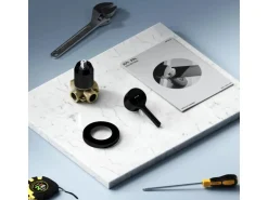 AM.PM Brausearmatur Unterputz X-Joy S Brauseset Unterputz Duscharmatur Unterputz Wannen-Brausebatterie FXB65022 Schwarz