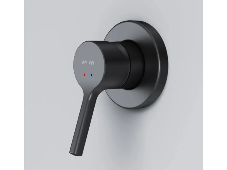 AM.PM Brausearmatur Unterputz X-Joy S Brauseset Unterputz Duscharmatur Unterputz Wannen-Brausebatterie FXB65022 Schwarz