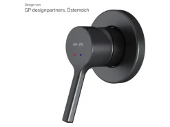 AM.PM Brausearmatur Unterputz X-Joy S Brauseset Unterputz Duscharmatur Unterputz Wannen-Brausebatterie FXB65022 Schwarz