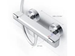 AM.PM Duscharmatur Thermostat Flash FNA40000 Chrom