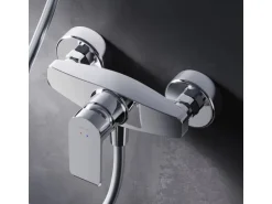 AM.PM Einhebel Duscharmatur Brausearmatur aus Messing Brausebatterie Flash FNA20000 Chrom