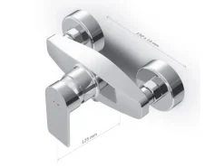 AM.PM Einhebel Duscharmatur Brausearmatur aus Messing Brausebatterie Flash FNA20000 Chrom