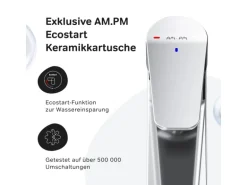 AM.PM Einhebel Waschtischarmatur Hit Wasserhahn Bad aus Messing FTA02800 Chrom