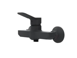 AM.PM Einhebel-Duscharmatur Hit Brausearmatur aus Messing, Mischbatterie Brausebatterie Wasserhahn Bad FXA20022 Schwarz