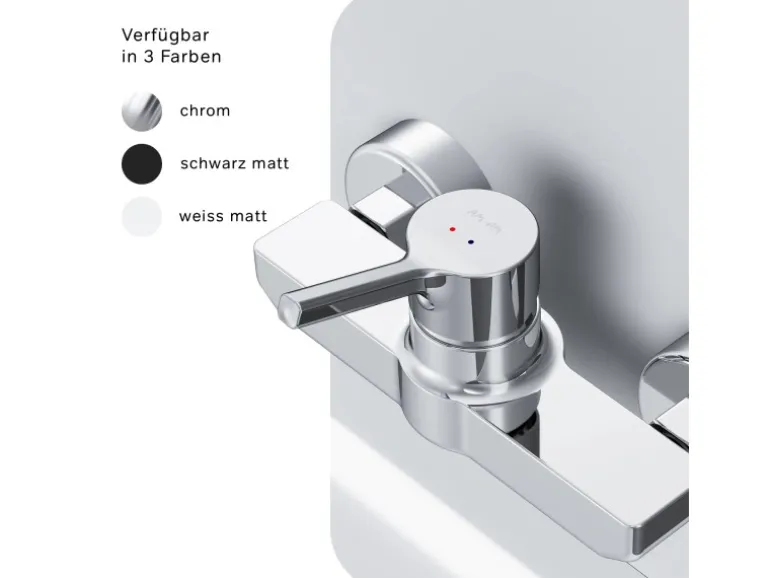 AM.PM Einhebel-Duscharmatur X-Joy S Brausearmatur aus Messing, Brausebatterie Wasserhahn Bad FXB20000 Chrom