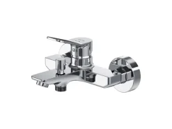 AM.PM Einhebel-Wannenarmatur / Brausearmatur, Wasserhahn Bad, Wannenbatterie FXA10000 X-Joy Aufputz Chrom