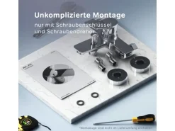 AM.PM Einhebel-Wannenarmatur / Brausearmatur,  Wasserhahn Bad, Wannenbatterie FXA10000 X-Joy Aufputz Chrom