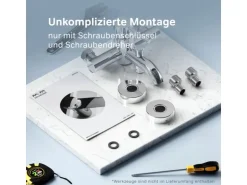 AM.PM Einhebel-Wannenarmatur / Brausearmatur,  Wasserhahn Bad, Wannenbatterie FPA10000 Spike Aufputz Chrom