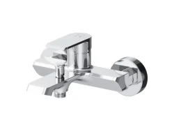 AM.PM Einhebel-Wannenarmatur / Brausearmatur, Wasserhahn Bad, Wannenbatterie FNA10000 Flash Aufputz Chrom