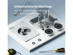 AM.PM Einhebel-Wannenarmatur / Brausearmatur,  Wasserhahn Bad, Wannenbatterie FNA10000 Flash Aufputz Chrom