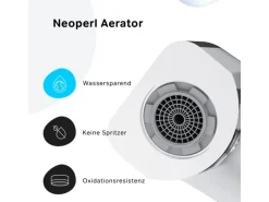 AM.PM Einhebel-Wannenarmatur / Brausearmatur,  Wasserhahn Bad, Wannenbatterie FNA10000 Flash Aufputz Chrom