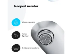 AM.PM Einhebel-Wannenarmatur / Brausearmatur,  Wasserhahn Bad, Wannenbatterie FLA10000 Like Aufputz Chrom