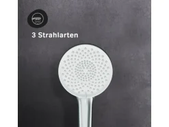 AM.PM Einhebel-Wannenarmatur mit Handbrause und Halter X-Joy Aufputz