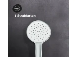 AM.PM Einhebel-Wannenarmatur / Brausearmatur Hit Aufputz Chrom