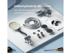 AM.PM Einhebel-Wannenarmatur / Brausearmatur Hit Aufputz Chrom