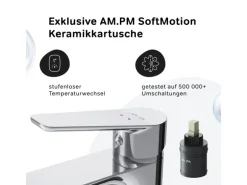 AM.PM Einhebel-Waschbeckenarmatur Hit Chrom