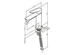 AM.PM Einhebel-Waschbeckenarmatur Hit Chrom