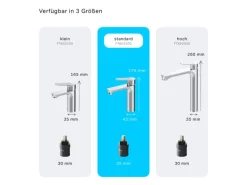 AM.PM Einhebel-Waschbeckenarmatur Hit Chrom