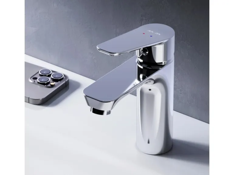 AM.PM Einhebel-Waschtischarmatur Hit Wasserhahn Bad FTA02100 Chrom