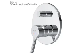 AM.PM Wannen Einhand-Mischbatterie Unterputz Wandthermostat, Thermostat Mischbatterie Dusche X-Joy S FXB45000 Chrom