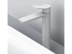 AM.PM Waschtischarmatur mit hohem Auslauf, Waschbecken Armatur, Mischbatterie FXA92033 X-Joy Wasserhahn Bad Weiß