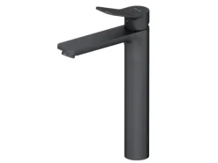 AM.PM Waschtischarmatur mit hohem Auslauf, Waschbecken Armatur, Mischbatterie FXA92022 X-Joy Wasserhahn Bad Schwarz