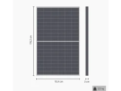 Anker Solix Balkonkraftwerk Speicher 1.760 W Solarbank 2 E1600 Pro 4 Solarpanels