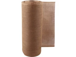 Aquagart 20m x 1m Jutegewebe 215g/m² Jutematte Gartenjute Jute Stoff Sackleinen Juteband