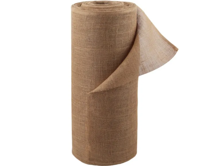 Aquagart 20m x 1m Jutegewebe 215g/m² Jutematte Gartenjute Jute Stoff Sackleinen Juteband