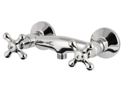 AquaSu Duscharmatur Athenas Zweigriffmischer Chrom