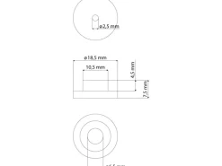 aquaSu Wasserspareinsätze für Handbrause Weiß