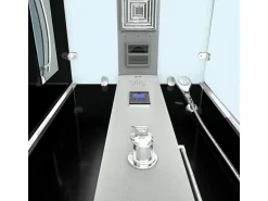 AquaVapore Dampfdusche Duschtempel Sauna Dusche Duschkabine D38-03L2-EC 80x80 cm
