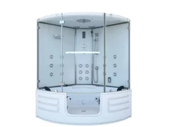 AquaVapore Dampfdusche Whirlpool Dusche Duschkabine K70-WS-EH-EC 150x150cm