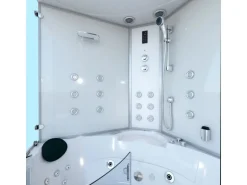 AquaVapore Dampfdusche Whirlpool Dusche Duschkabine K70-WS-EH-EC-SC 150x150cm