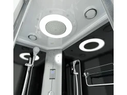 AquaVapore Dusche Duschkabine D60-73M2R-EC Duschtempel Sauna 80x120 cm