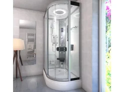 AquaVapore Dusche Duschkabine D60-70T2R Duschtempel Sauna 80x120 cm