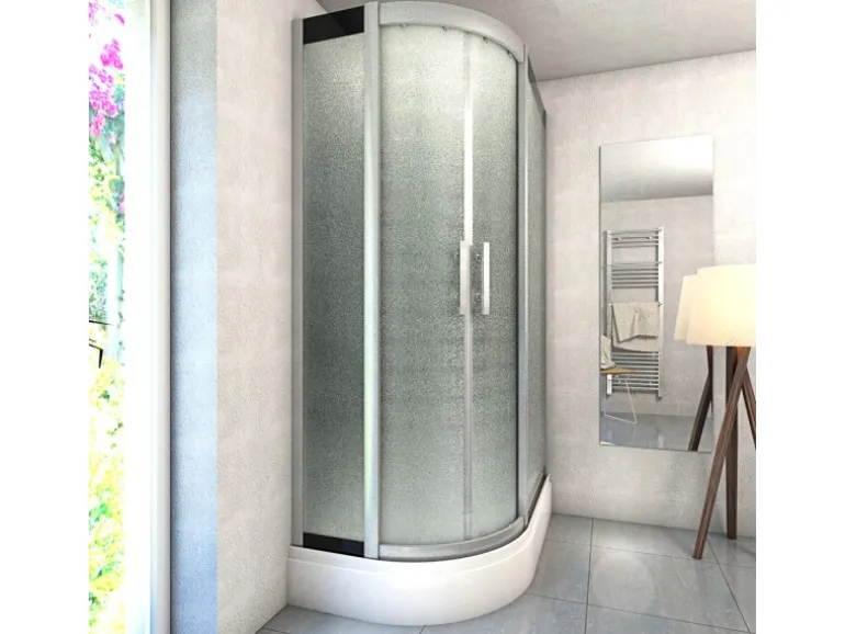 AquaVapore Dusche Duschkabine D60-73M2L Duschtempel Sauna 120x80 cm