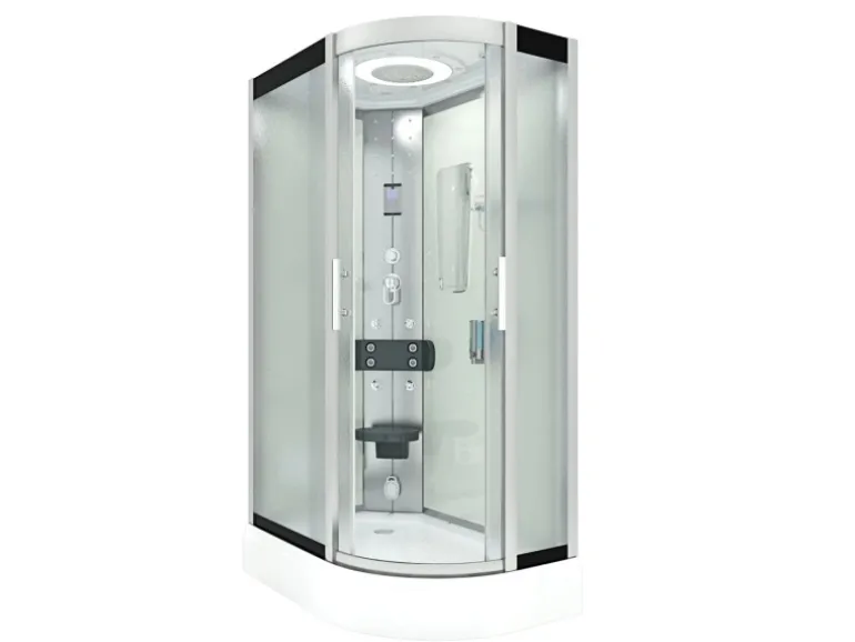 AquaVapore Dusche Duschkabine D60-70M2R Duschtempel Sauna 80x120 cm