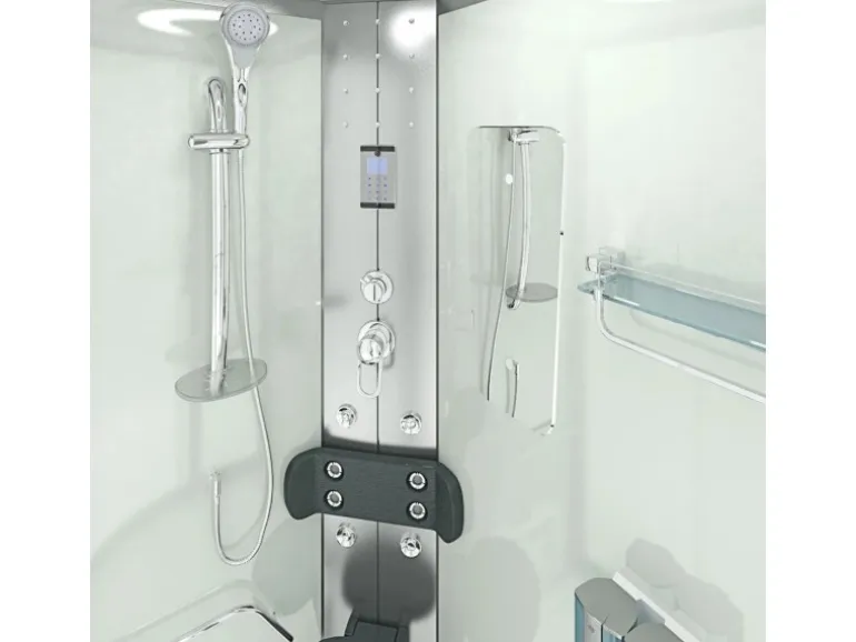 AquaVapore Dusche Duschkabine D60-70M2R Duschtempel Sauna 80x120 cm