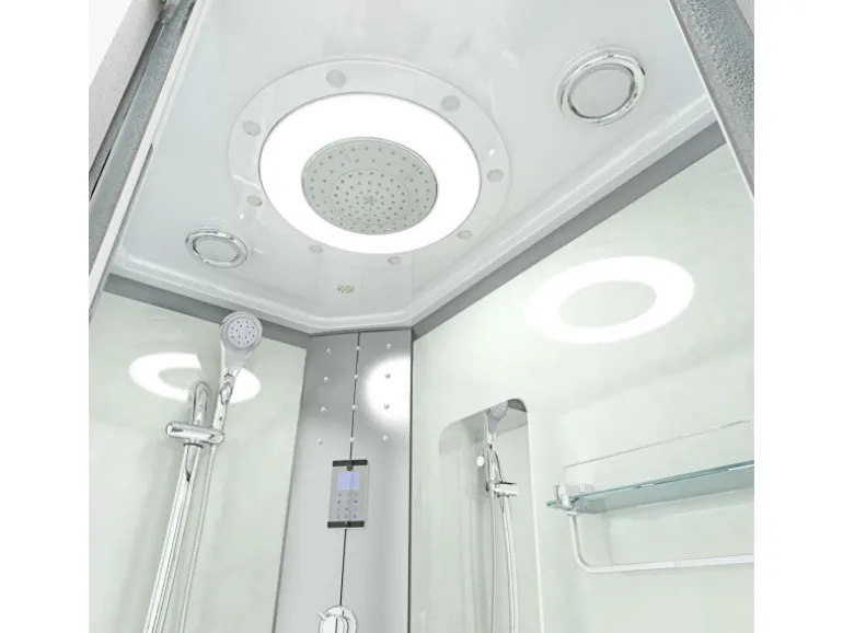 AquaVapore Dusche Duschkabine D60-70M2R Duschtempel Sauna 80x120 cm